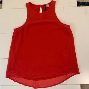 Bright Pink High Necked Blouse